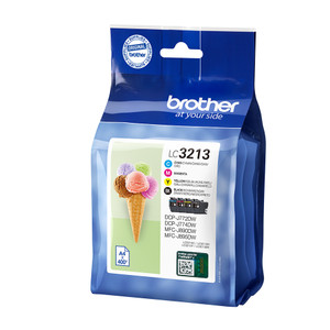 LC3213VAL Brother LC-3213 BK C M Y LC-3211BK LC-3211C LC-3211M LC-3211Y Multipack 4 Ink Cartridges LC3213VAL Brother LC-3213 BK C M Y LC-3211BK LC-3211C LC-3211M LC-3211Y Multipack 4 Ink Cartridges