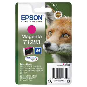 C13T12834012 Epson C13T12834012 T1283 Magenta Ink Cartridge 140 pages 4ml C13T12834012 Epson C13T12834012 T1283 Magenta Ink Cartridge 140 pages 4ml