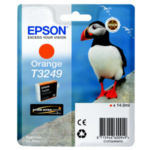 C13T32494010 Epson C13T32494010 T3249 Orange 980 pages 14ml C13T32494010 Epson C13T32494010 T3249 Orange 980 pages 14ml
