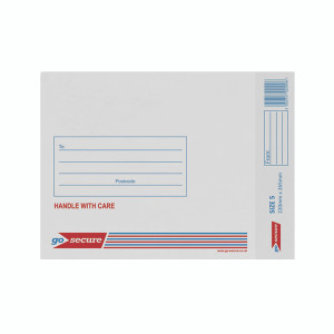PB02132 GoSecure Bubble Lined Envelope Size 5 220x265mm White Pack 20 PB02132 PB02132 GoSecure Bubble Lined Envelope Size 5 220x265mm White Pack 20 PB02132