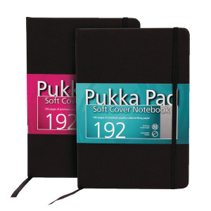 PP16981 Pukka Pad Signature Soft Cover Notebook Casebound A5 Black Pack 3 7746-SIG PP16981 Pukka Pad Signature Soft Cover Notebook Casebound A5 Black Pack 3 7746-SIG