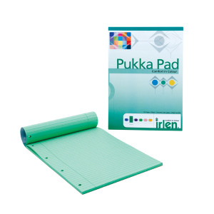 PP00926 6 x Pukka Pad A4 Refill Pad Green Heabound with ruled lines IRLEN50 PP00926 6 x Pukka Pad A4 Refill Pad Green Heabound with ruled lines IRLEN50