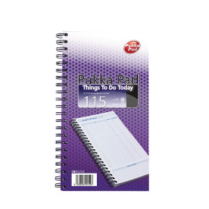 PP00581 Pukka Pad Wirebound Things Do Today Book 152x280mm THI11 1 115
