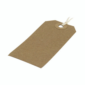 KF01597 Strung Tag 82x41mm Buff Pack 1000 KF01597 KF01597 Strung Tag 82x41mm Buff Pack 1000 KF01597