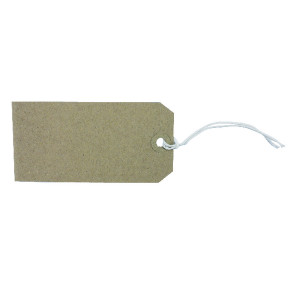 KF01600 Strung Tag 120x60mm Buff Pack 1000 KF01600 KF01600 Strung Tag 120x60mm Buff Pack 1000 KF01600