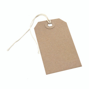 KF01613 Strung Tag 146x73mm Buff Pack 1000 KF01613 KF01613 Strung Tag 146x73mm Buff Pack 1000 KF01613