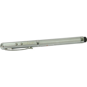 RD35985 Rolson 4-in-1 Laser Pointer Pen Silver 1230082 RD35985 Rolson 4-in-1 Laser Pointer Pen Silver 1230082