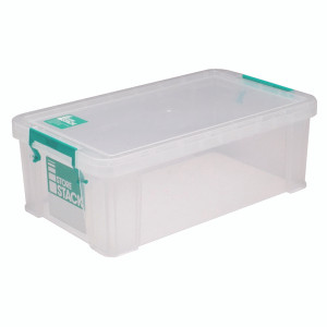 RB00817 StoreStack 7 5 Litre Storage Box W250xD190xH160mm Clear RB00817 RB00817 StoreStack 7 5 Litre Storage Box W250xD190xH160mm Clear RB00817