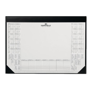 DB70113 Durable Calendar Desk Mat Black 7291 01 DB70113 Durable Calendar Desk Mat Black 7291 01