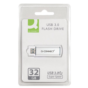 KF16370 Q-Connect Silver Black USB 3 0 Slider 32Gb Flash Drive 43202005 KF16370 KF16370 Q-Connect Silver Black USB 3 0 Slider 32Gb Flash Drive 43202005 KF16370