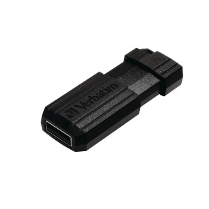 VM90623 Verbatim Pinstripe USB Drive 8GB Black 49062 VM90623 Verbatim Pinstripe USB Drive 8GB Black 49062