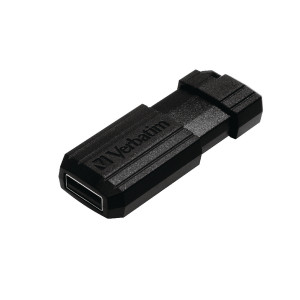 VM90647 Verbatim Pinstripe USB Drive 32GB Black 49064 VM90647 Verbatim Pinstripe USB Drive 32GB Black 49064