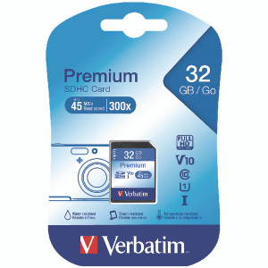 VM43963 Verbatim SDHC Memory Card Class 10 32GB 43936 VM43963 Verbatim SDHC Memory Card Class 10 32GB 43936