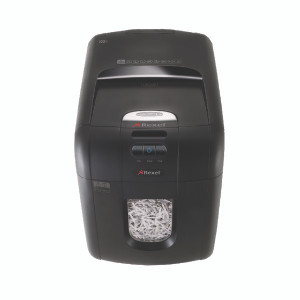 RM50465 Rexel Auto Plus 130X Cross Cut Shredder Shreds up 130 sheets 80gsm paper 2102559A RM50465 Rexel Auto Plus 130X Cross Cut Shredder Shreds up 130 sheets 80gsm paper 2102559A