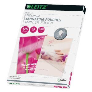 LZ39765 Leitz iLAM Prem Laminating Pouch A4 250 Micron Pack 100 74810000 LZ39765 Leitz iLAM Prem Laminating Pouch A4 250 Micron Pack 100 74810000