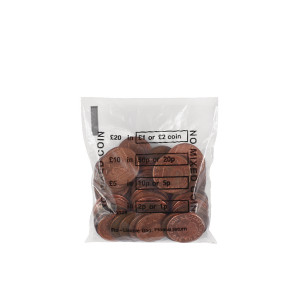 COV16061 Cash Denominated Coin Bag Pack 5000 BEVORBS0001 COV16061 Cash Denominated Coin Bag Pack 5000 BEVORBS0001