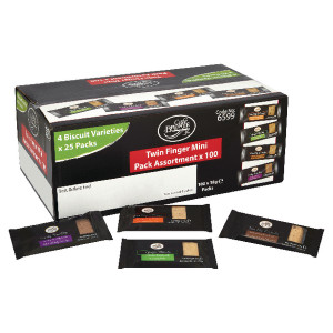 NWT96599 Cafe Bronte Twin Mini Variety Biscuits Pack 100 NWT859 NWT96599 Cafe Bronte Twin Mini Variety Biscuits Pack 100 NWT859