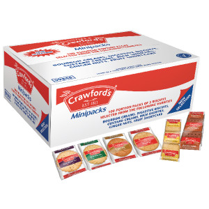 BZ02044 Crawfords Assorted Mini Biscuit Pack 100 99848 BZ02044 Crawfords Assorted Mini Biscuit Pack 100 99848