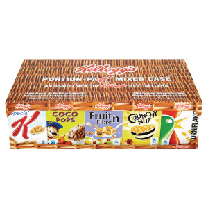 NWT39525 Kelloggs Cereal Variety Packs 5x7s NWT755 NWT39525 Kelloggs Cereal Variety Packs 5x7s NWT755