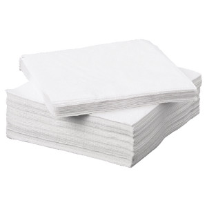 CPD99647 Napkin 2-Ply 330x330mm White Pack 100 0502135 CPD99647 Napkin 2-Ply 330x330mm White Pack 100 0502135