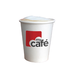 MYC77615 Mycafe 12oz Single Wall Hot Cups Pack 50 HVSWPA12V MYC77615 Mycafe 12oz Single Wall Hot Cups Pack 50 HVSWPA12V