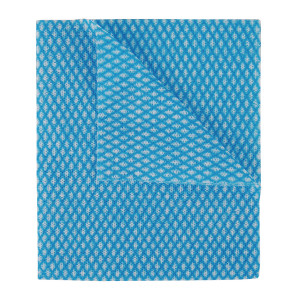 2W08168 2Work Economy Cloth 420x350mm Blue Pack 50 100226B