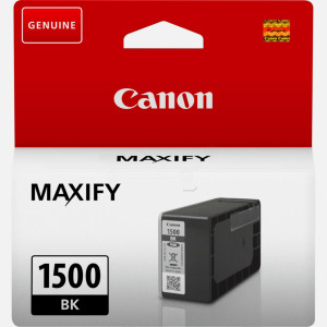9218B001 Canon 9218B001 PGI-1500 BK Black Ink Cartridge 400 pages 12ml 9218B001 Canon 9218B001 PGI-1500 BK Black Ink Cartridge 400 pages 12ml