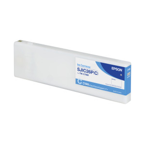 C33S020619 Epson C33S020619 SJIC-26-P-C Cyan Ink Cartridge 294ml C33S020619 Epson C33S020619 SJIC-26-P-C Cyan Ink Cartridge 294ml
