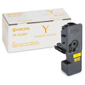 1T02R9ANL1 Kyocera 1T02R9ANL1 TK-5220 Y Yellow Toner 1.2K pages 1T02R9ANL1 Kyocera 1T02R9ANL1 TK-5220 Y Yellow Toner 1.2K pages