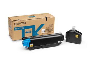 1T02TVCNL0 Kyocera 1T02TVCNL0 TK-5270 C Cyan Toner 6K pages 1T02TVCNL0 Kyocera 1T02TVCNL0 TK-5270 C Cyan Toner 6K pages