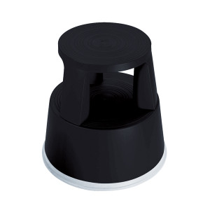2W04996 2Work Plastic Step Stool with Non-Slip Rubber Base 430mm Black T7 Black 2W04996 2Work Plastic Step Stool with Non-Slip Rubber Base 430mm Black T7 Black