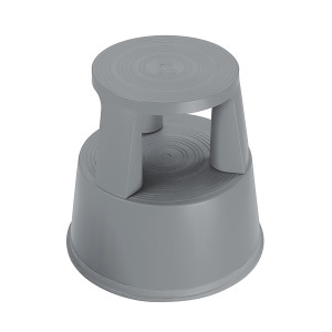 2W04998 2Work Plastic Step Stool with Non-Slip Rubber Base 430mm Dark Grey T7 Dgrey 2W04998 2Work Plastic Step Stool with Non-Slip Rubber Base 430mm Dark Grey T7 Dgrey