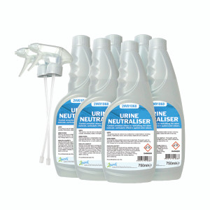2W07246 2Work Urine Neutraliser 750ml Pack 6 208 2W07246 2Work Urine Neutraliser 750ml Pack 6 208