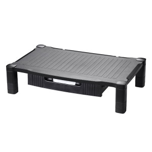 CE04691 Contour Ergonomics Extra Wide Monitor Stand with Drawer Black CE04691 CE04691 Contour Ergonomics Extra Wide Monitor Stand with Drawer Black CE04691