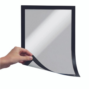DB40566 Durable Magnetic Duraframe A4 Black Pack 5 486901 DB40566 Durable Magnetic Duraframe A4 Black Pack 5 486901
