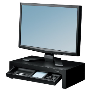 BB52804 Fellowes Designer Suites Monitor Riser Black 8038101 BB52804 Fellowes Designer Suites Monitor Riser Black 8038101