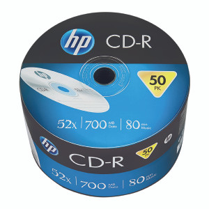 HP69300 HP CD-R 52X 700MB Wrap Pack 50 69300