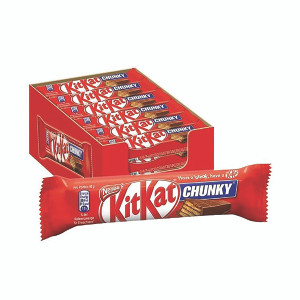 NL95445 Nestle KitKat Chunky Milk Chocolate 40g Pack 24 12405887 NL95445 Nestle KitKat Chunky Milk Chocolate 40g Pack 24 12405887