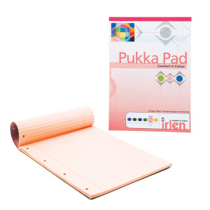 PP00929 Pukka Pad A4 Refill Pad Rose Pack 6 IRLEN50 PP00929 Pukka Pad A4 Refill Pad Rose Pack 6 IRLEN50