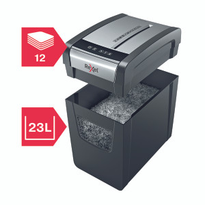 RX52332 Rexel Momentum X312-SL Slimline Cross-Cut Paper Shredder 2104574 RX52332 Rexel Momentum X312-SL Slimline Cross-Cut Paper Shredder 2104574