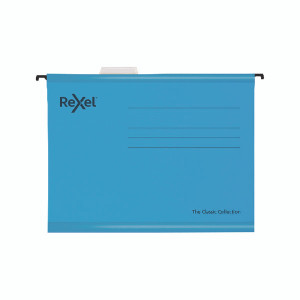 RX58100 Rexel Classic Suspension Files Foolscap Blue Pack 25 2115590 RX58100 Rexel Classic Suspension Files Foolscap Blue Pack 25 2115590