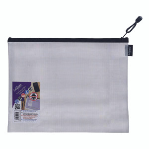SK22096 Snopake Eva Mesh Zippa Bag Foolscap Pack 3 15839 SK22096 Snopake Eva Mesh Zippa Bag Foolscap Pack 3 15839