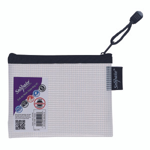 SK22130 Snopake Eva Mesh Zippa Bag A6 Pack 3 15856 SK22130 Snopake Eva Mesh Zippa Bag A6 Pack 3 15856