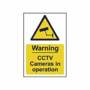 SPT16976 Spectrum Industrial Warning CCTV Cameras In Op S A PVC Sign 200x300mm 1311 SPT16976 Spectrum Industrial Warning CCTV Cameras In Op S A PVC Sign 200x300mm 1311