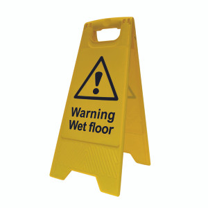 SPT36046 Spectrum Industrial Heavy Duty A Board Warning Wet Floor 4702