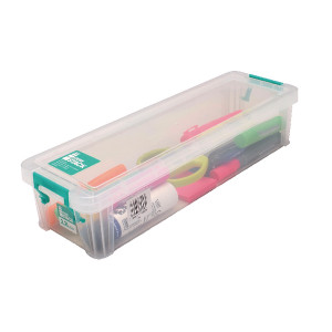 RB75896 StoreStack 2 2 Litre Storage Box W370xD110xH80mm Clear RB75896