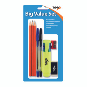 TGR02264 Big Value Stationery Set Pack 12 302264 TGR02264 Big Value Stationery Set Pack 12 302264