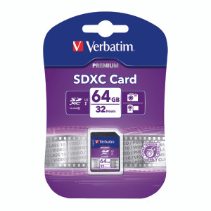 VM44024 Verbatim Premium SDXC Memory Card Class 10 UHS-I U1 64GB 44024 VM44024 Verbatim Premium SDXC Memory Card Class 10 UHS-I U1 64GB 44024