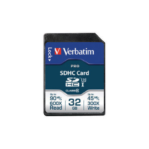 VM47021 Verbatim Pro SDHC Memory Card Class 10 32GB 47021 VM47021 Verbatim Pro SDHC Memory Card Class 10 32GB 47021