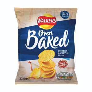 AU77480 Walkers Baked Cheese Onion 37 5g Pack 32 101011 AU77480 Walkers Baked Cheese Onion 37 5g Pack 32 101011